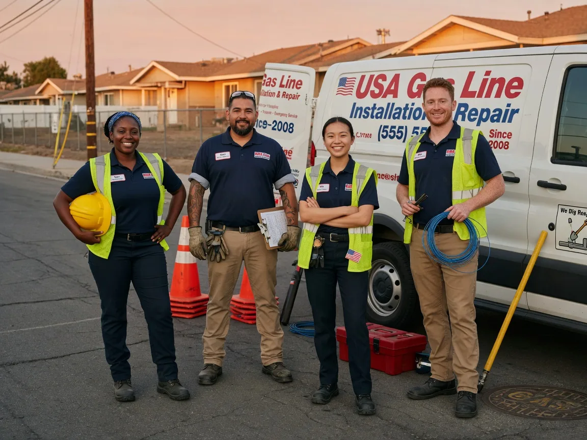 Gas Line Installation company in Turpin, OK